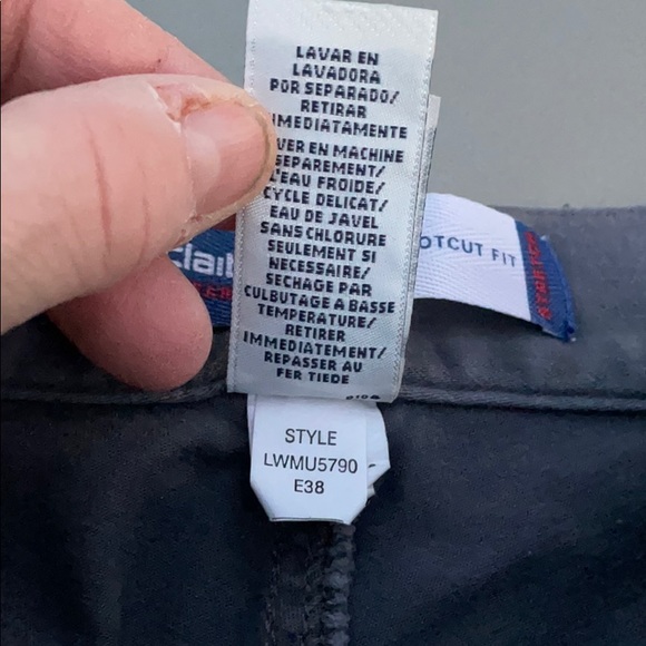 Liz Claiborne Lizwear Stretch Gray Denim Jeans Bootcut Fit Stretch 14 - Picture 8 of 9